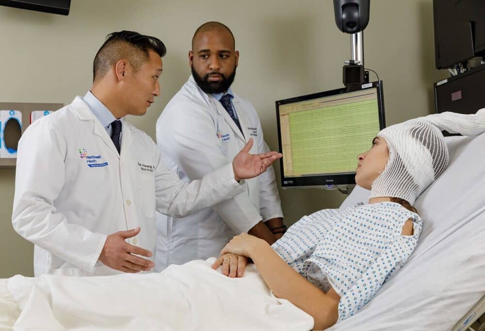 "Currently, the success rate for surgery on drug-resistant epileptic patients ranges between 30 and 65%. So, on average, 50% of surgeries are successful, but to put it another way, it also means that 50% of surgeries fail. Thus, there is ample room for improvement." (Credit: Northwell Health)