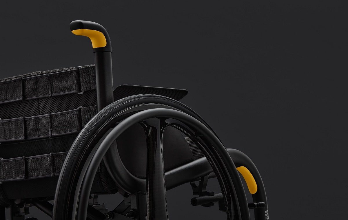 A Disruptive Wheelchair Combining Design and Practicality