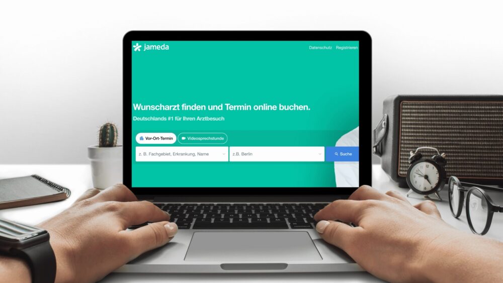 656ef86f52854d1b6bdd8412_optimierung20jameda20arztbewertungen1-1000x563-1 Jameda began with its appointment-booking platform, connecting patients with doctors.