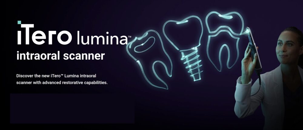 Intraoral dental 3D scanners. Restorative and orthodontic. Courtesy of iTero.
