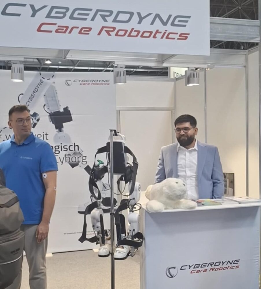Cyberdyne Care Robotics GmbH at RehaCare, September 2025. Image: ArchiExpo e-Magazine.
